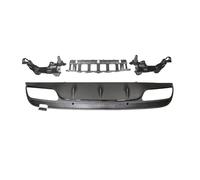 W205 AMG Style Rear Bumper Diffuser Compatible For Mercedes Benz C Class W205 4 Door Sedan Sport Edition 2015-2018 With 4-outlet Exhaust(Diffuser)