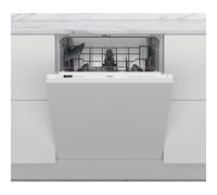 W2I HD526 UK Fully-Integrated 14 Place Settings Dishwasher - White - 6TH SENSE, FlexiSpace, Intensive Programme