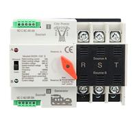 W2R-100 3P Dual Power Automatic Transfer Switch,Mini Fast Switching 100A 50Hz Power Transfer Switch