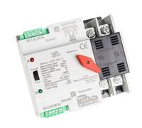 W2R Dual Power Automatic Transfer Switch100A ATS 220V PC Class Household Power Transfer Switch 50/60Hz(W2R 2P 220V)