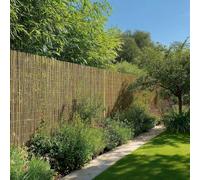 W3-4m x H1-2m Premium Bamboo Cane Fencing Screening Rolls | 11 Sizes (W4m x H2m)