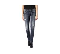 (W30 L32) DIESEL BELTHY 0860K Womens Denim Jeans Regular Slim Dark Blue Italy Zip Fly