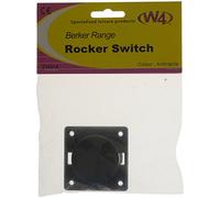 W4 21231A Berker Single Rocker Switch, Anthracite