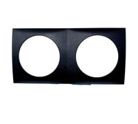 W4 Berker Double Frame Fitting - Anthracite