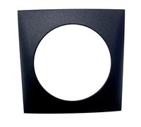 W4 Berker Single Frame Fitting - Anthracite