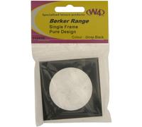 W4 Berker Single Frame Fitting - Black