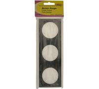 W4 Berker Triple Frame Fitting - Black