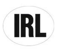 W4 Caravan Motorhome Car IRL Sticker - Large Oval sticker