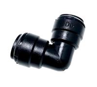 W4 Equal Elbow Connector - Black