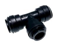 W4 Equal Tee Connector - Black