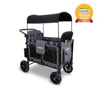 WonderFold W4 Luxe Stroller Wagon Charcoal Grey