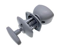 W4 Quick Release Barrel Door Retainer Grey - Caravan Door Stop, Door Catch, Magnetic Door Holder, Motorhome Accessories, Caravan Door Retainer, Outdoor Door Stop, Patio Door Hold Open Clip