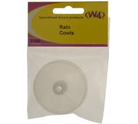 W4 Rain Cowls, Clear, 2 Pack