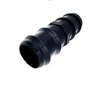W4 Straight Connector - Black, 28.5mm
