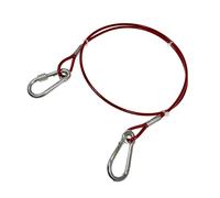 W4 Trailer and Caravan Breakaway Safety Cable - Durable, Wear-Resistant, and Multi-Functional | Easy to Use, Strong, and Reliable for Safe Towing and Transport