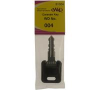 W4 WD Replacement Caravan Key No004 - Black