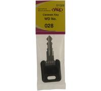 W4 WD Replacement Caravan Key No028 - Black