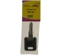 W4 WD Replacement Caravan Key No052 - Black