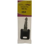 W4 WD Replacement Caravan Key No054 - Black