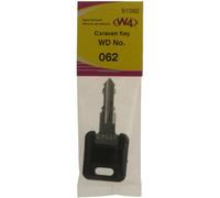 W4 WD Replacement Caravan Key No062 - Black