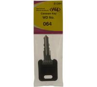 W4 WD Replacement Caravan Key No064 - Black