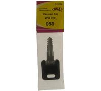 W4 WD Replacement Caravan Key No069 - Black