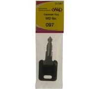 W4 WD Replacement Caravan Key No097 - Black