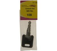 W4 WD Replacement Caravan Key No109 - Black