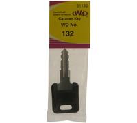 W4 WD Replacement Caravan Key No132 - Black
