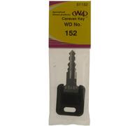 W4 WD Replacement Caravan Key No152 - Black