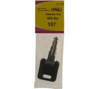 W4 WD Replacement Caravan Key No157 - Black