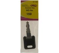 W4 WD Replacement Caravan Key No159 - Black