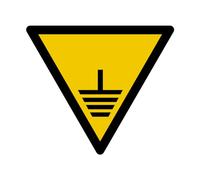 W405 - Earth - Warning Sign and Signage - Dimensions of Your Choice - ISO 7010 Standard