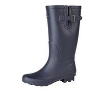 W406C-3 Navy Wellies