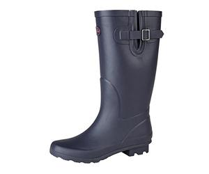 W406C-3 Navy Wellies