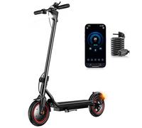 W5 Electric Scooter,34KM Range 350W Motor Adult &Teen Electric Scooter with 8.5" Pneumatic Tires,42V 7.8Ah Battery,25KM/H Speed,Rear Disc + Electronic Brakes,120KG Load, APP Control