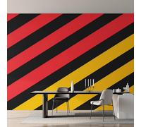 W500 X H350 cm Diagonal Stripes Wallpaper, Wall Mural Abstract Geometric Photo Wallpaper, Non-Woven Print Wall Paper for Living Room Bedroom Art Decor, Renter Friendly D&O172