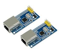 W5500 Ethernet Network Internet Module Binghe Pack of 2 W5500 LAN Ethernet Network Module 3.3V / 5V Support TCP / IP51 / STM32 ONE Chip Computer Compatible with Arduino