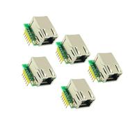 W5500 Fast Speed 10/100Mbps Ethernet Module Featuring SPI Connectivities For Embedded Systems SPI Ethernet Module