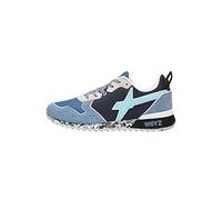 W6yz Jet-M.-Sneaker with Ultralight Bottom-White, Azure, 7 UK