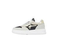 W6yz Xenia W. Trainers in Suede and Technical Fabric White, White, Beige, Black, 7 UK