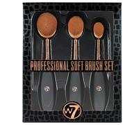 W7 3 Piece Professional Soft Brush Set