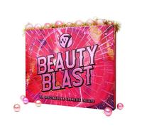 W7 Beauty Blast Advent Calendar 2025-24 Individually Boxed Makeup & Cosmetic Surprises For Christmas - Cruelty Free, Holiday Gifting