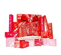W7 Beauty Blast Makeup Advent Calendar 2026-24 Cosmetic Treats | 24 Individually Numbered Boxes, Cruelty-Free Formulas, Mini and Full-Size W7 Products, Makeup and Beauty Gifting