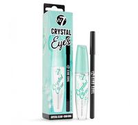W7 Big Eyes Duo Gift Set - Crystal Clear Mascara & Pencil Eyeliner - Eye Makeup Duo- Stocking Filler
