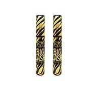 W7 Big Lash Mascara - 2 Pack - Defining & Volumising Black Mascara - Long-Lasting, Clump-Free, Eye Makeup