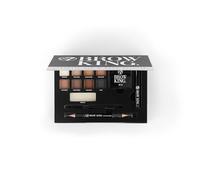 W7 Brow King Ultimate Eyebrow Kit - Shape, Define & Groom Palette - Professional Makeup Set
