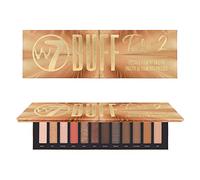 W7 Buff Take 2 Pressed Pigment Palette. Creamy Matte & Shimmer Metallic Tones. Neutrals, Golds, Coppers, Pinks and Smoke Colors | Cruelty Free Makeup For Women