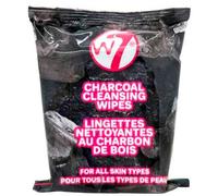 W7 Charcoal Cleansing Wipes - 25 pcs