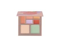 W7 Flawless Base Cream Colour Correcting Palette - 7 Shades to Improve Skin Discolouration & Imperfections